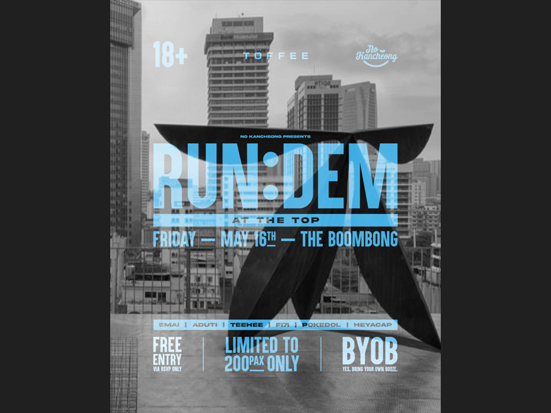 RUN:DEM β AT THE TOP Music Event